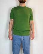 Maglia Mezza Manica Paricollo Dritta Pino Over-D