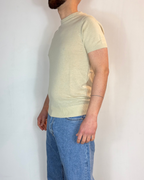 Maglia Mezza Manica Paricollo Beige Over-D