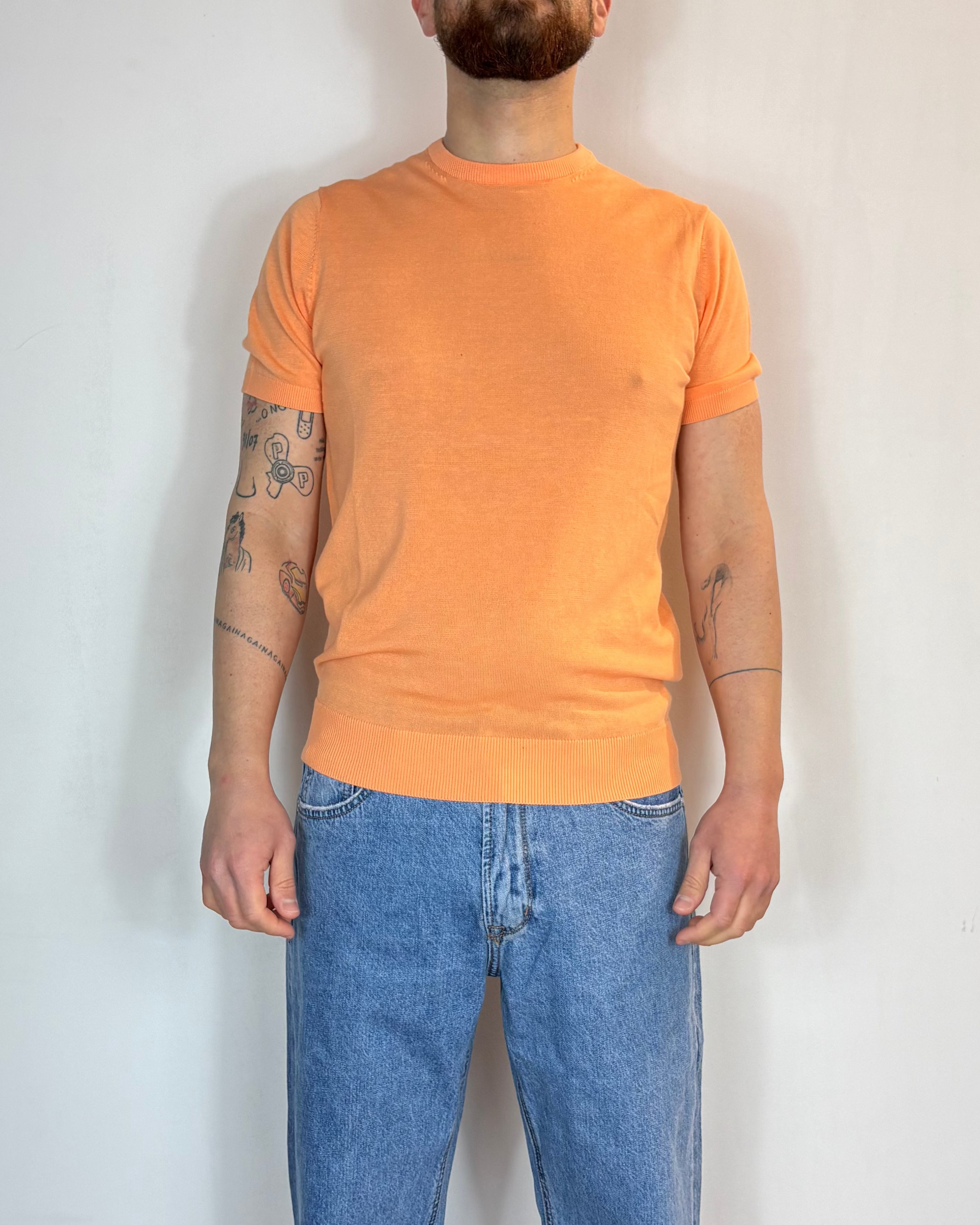 Maglia Mezza Manica Paricollo Pesca Over-D