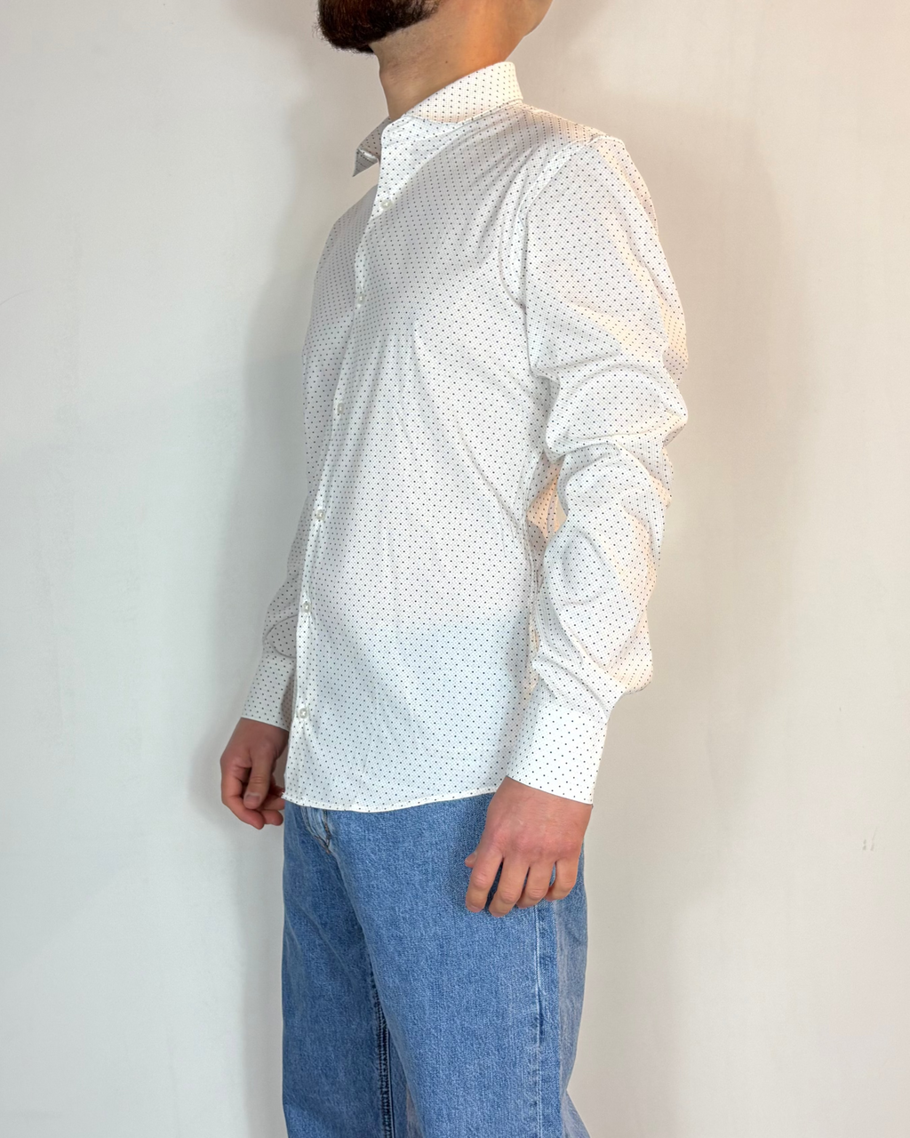 Camicia Fantasia Pois Colorato Telamira