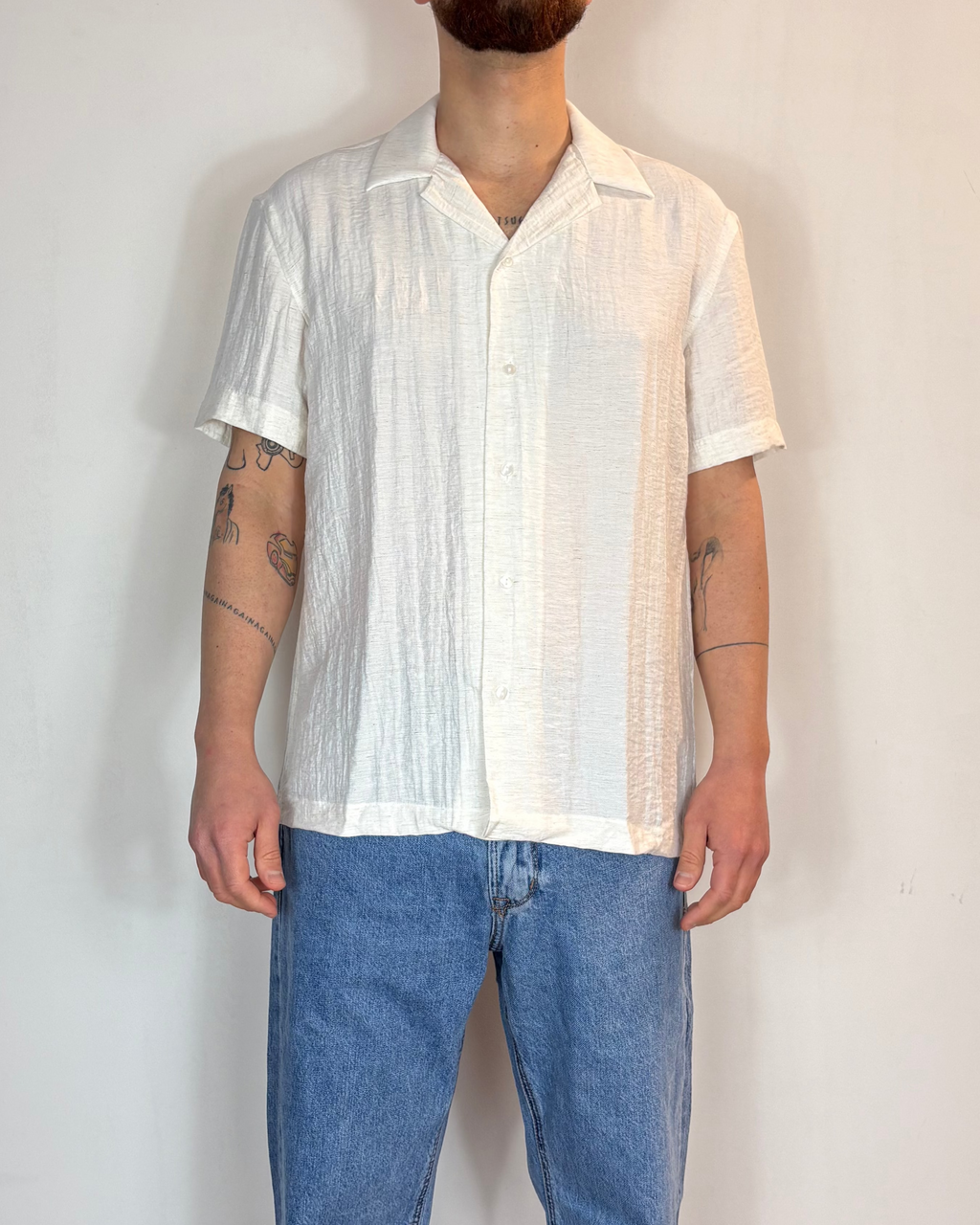 Camicia Mezza Manica Over-D