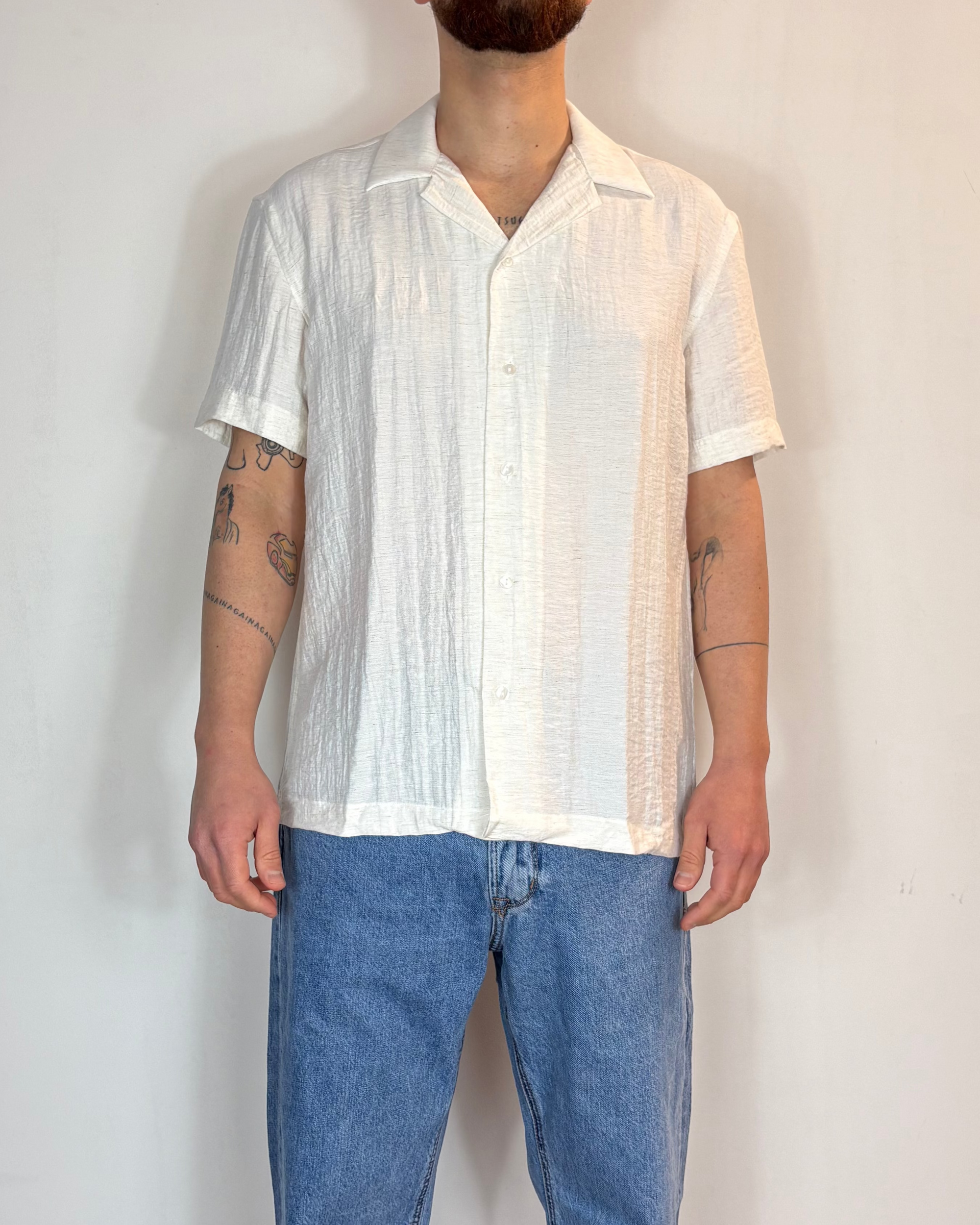 Camicia Mezza Manica Over-D