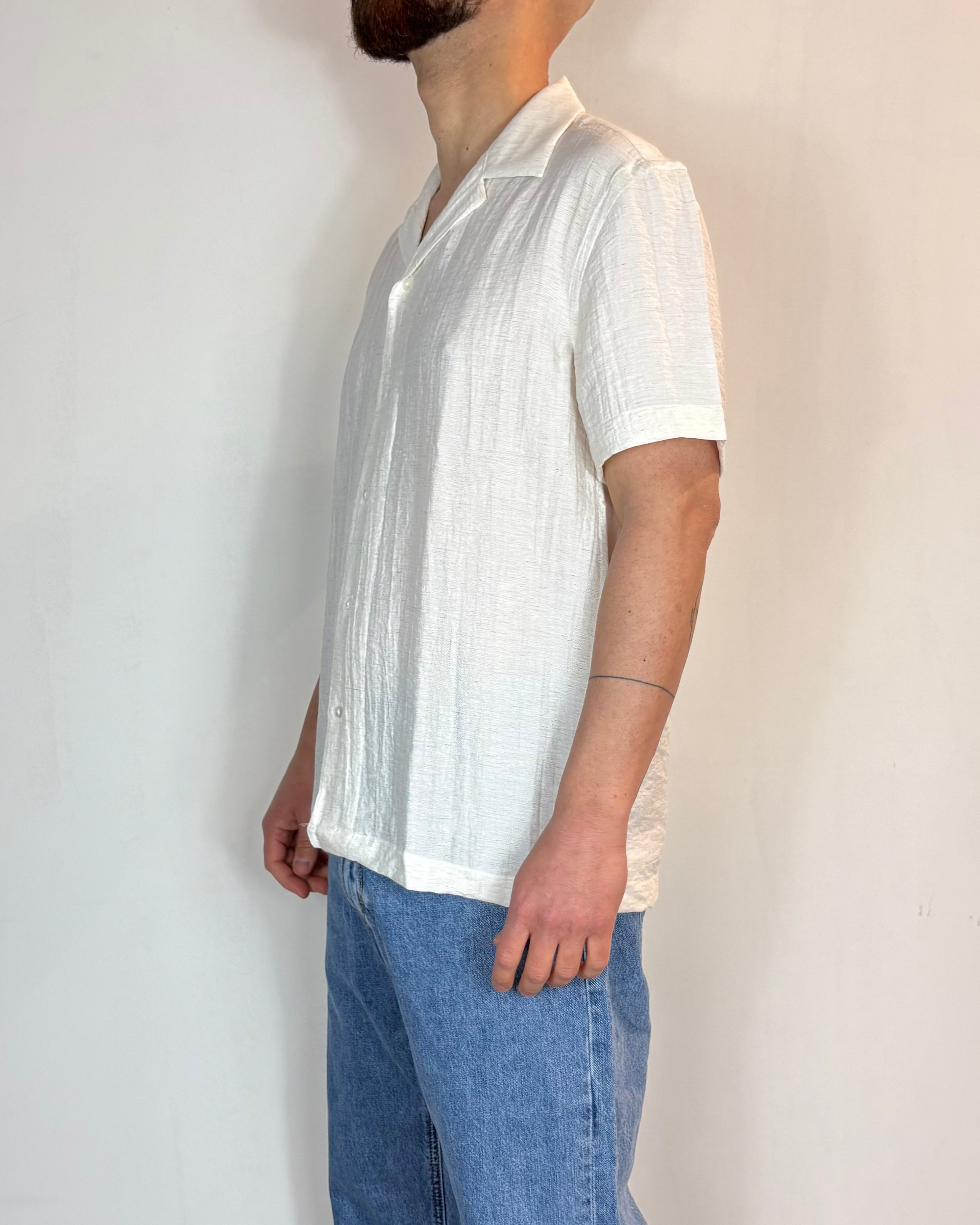 Camicia Mezza Manica Over-D