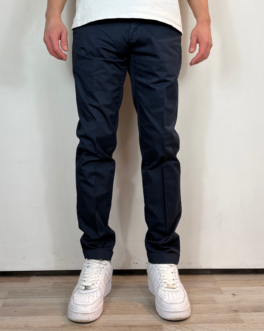 Pantalone Chino Blu Over-D