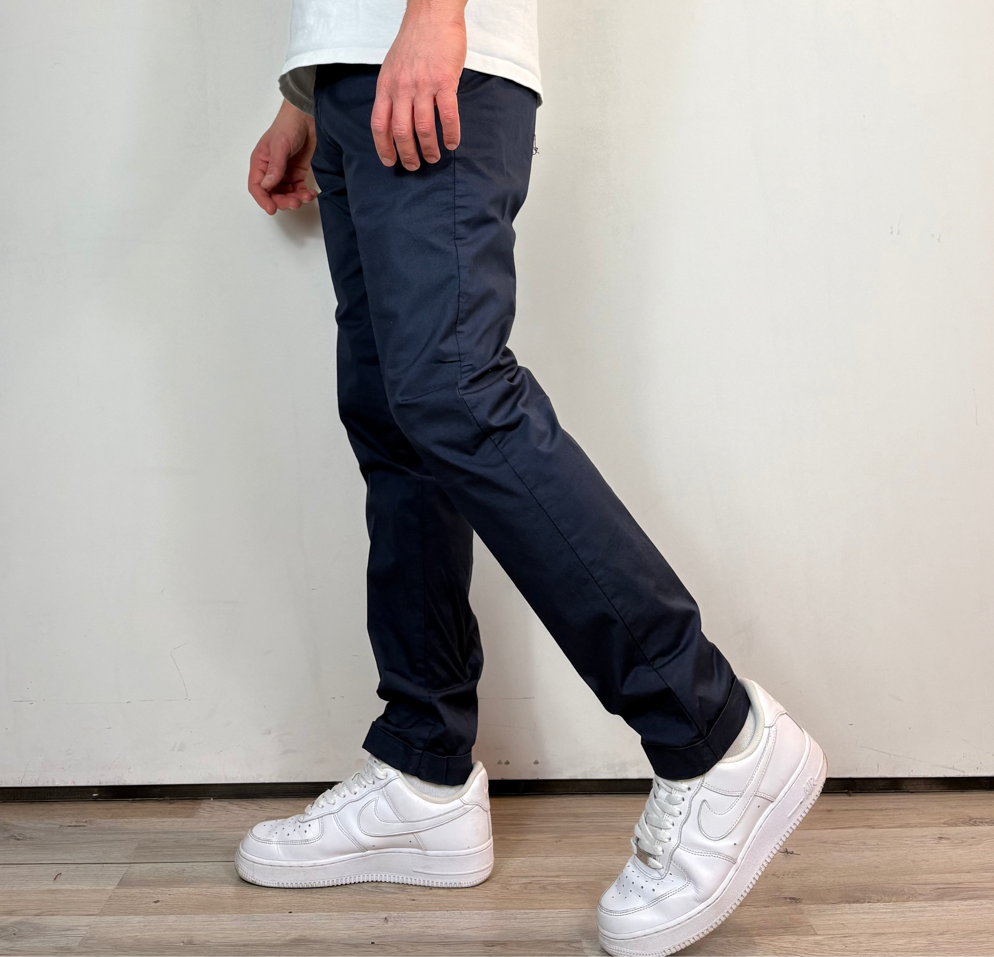 Pantalone Chino Blu Over-D