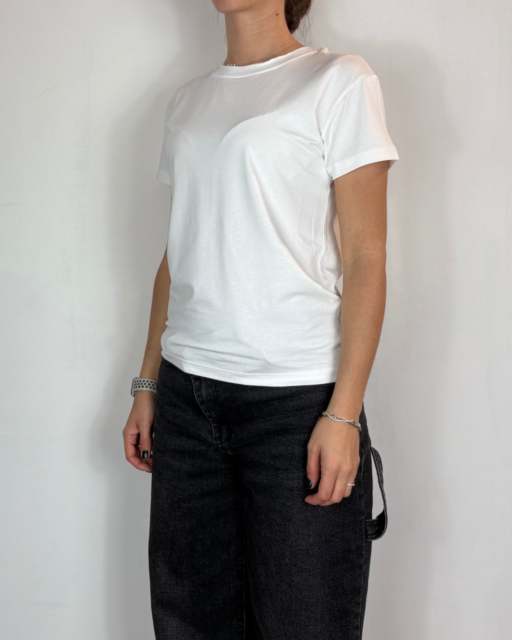 T-shirt Viscosa Panna Olivia Grey