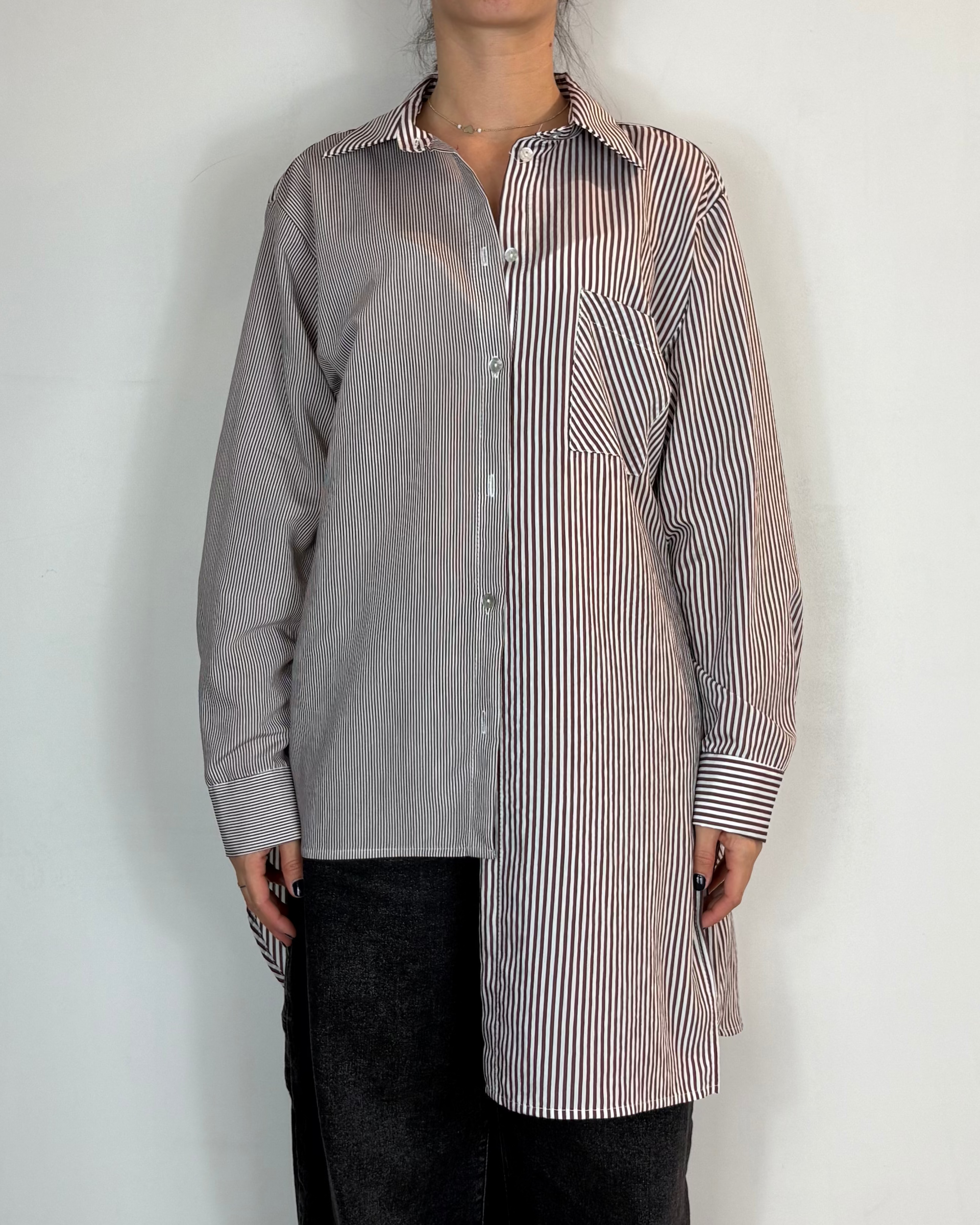 Camicia Over Riga Civico Uno