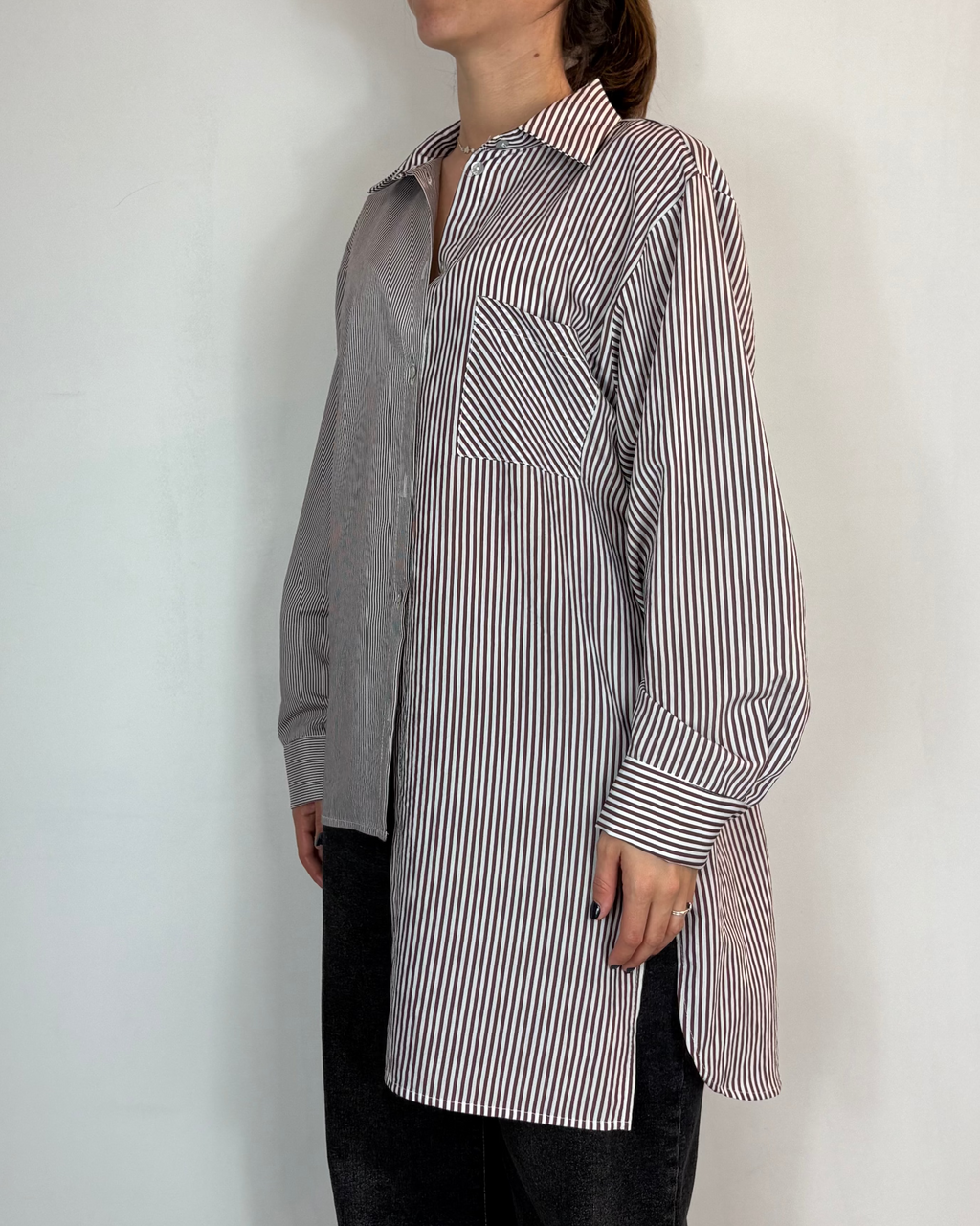 Camicia Over Riga Civico Uno