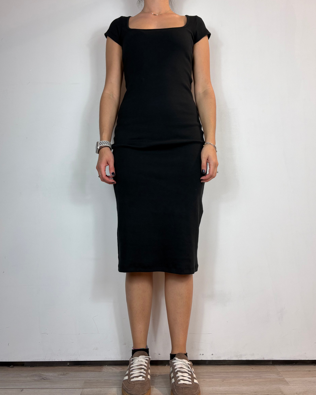 Abito Costina Nero Olivia Grey