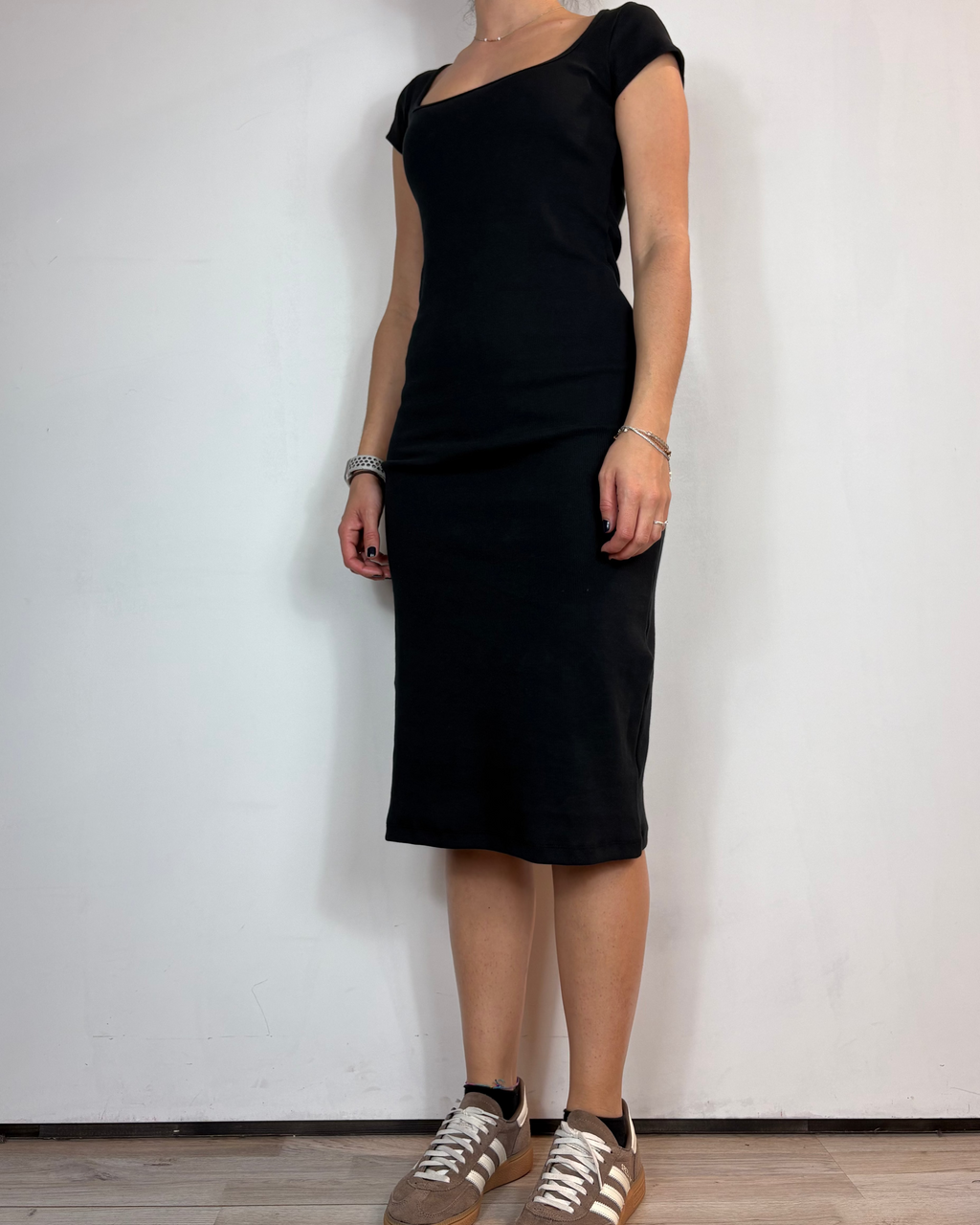 Abito Costina Nero Olivia Grey