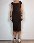 Abito Costina Cioccolato Olivia Grey