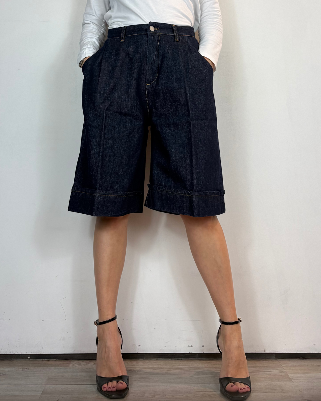 Bermuda Jeans Over-D Woman