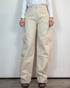 Jeans Baggy Beige Gianni Lupo Woman