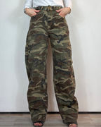 Jeans Baggy Camouflage Gianni Lupo Woman