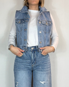 Gilet Jeans Gianni Lupo Woman