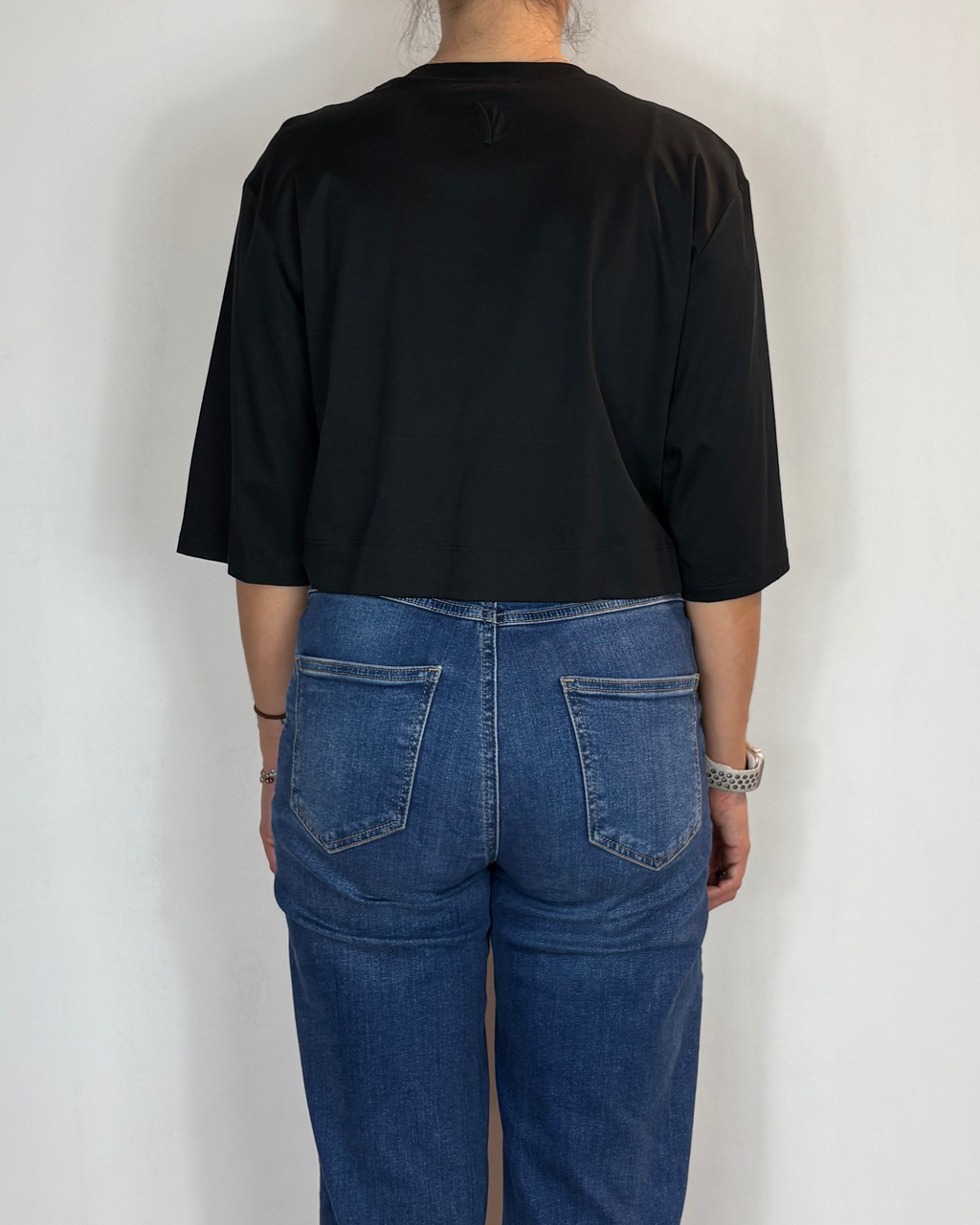 T-Shirt Body Nero Over-D Woman