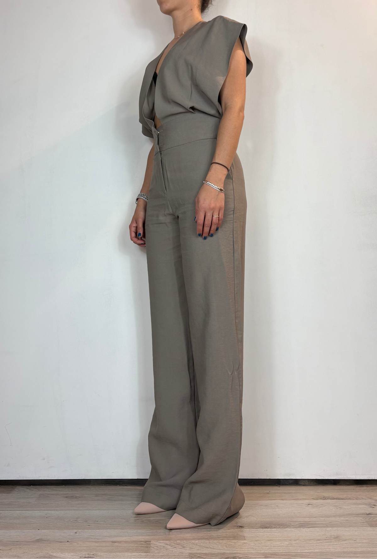 Tuta Scollo V Over-D Woman