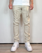 Pantalone Lino Sabbia Gianni Lupo