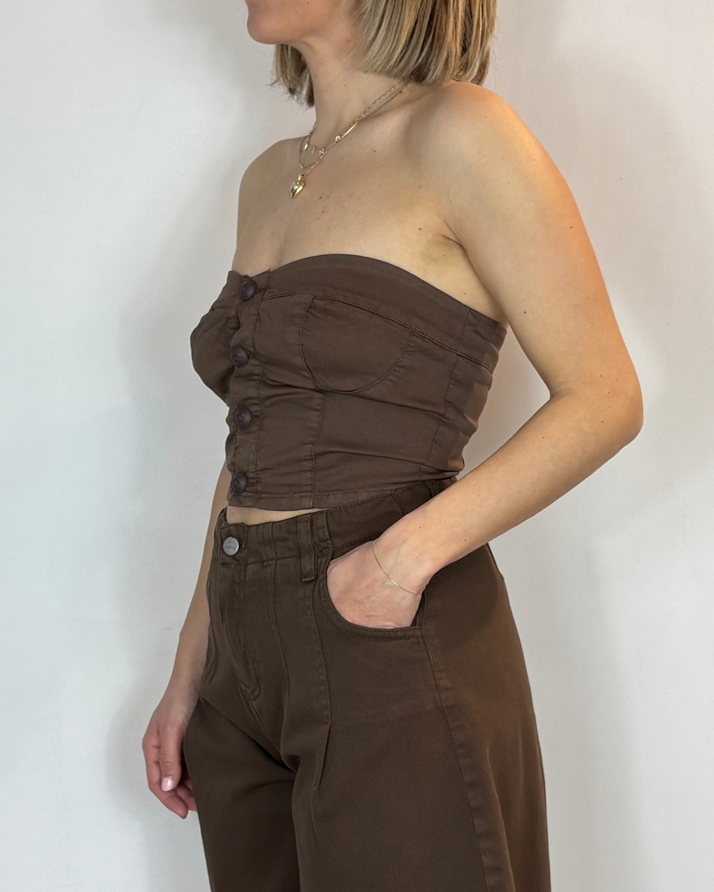 Top Cocoa Over-D Woman