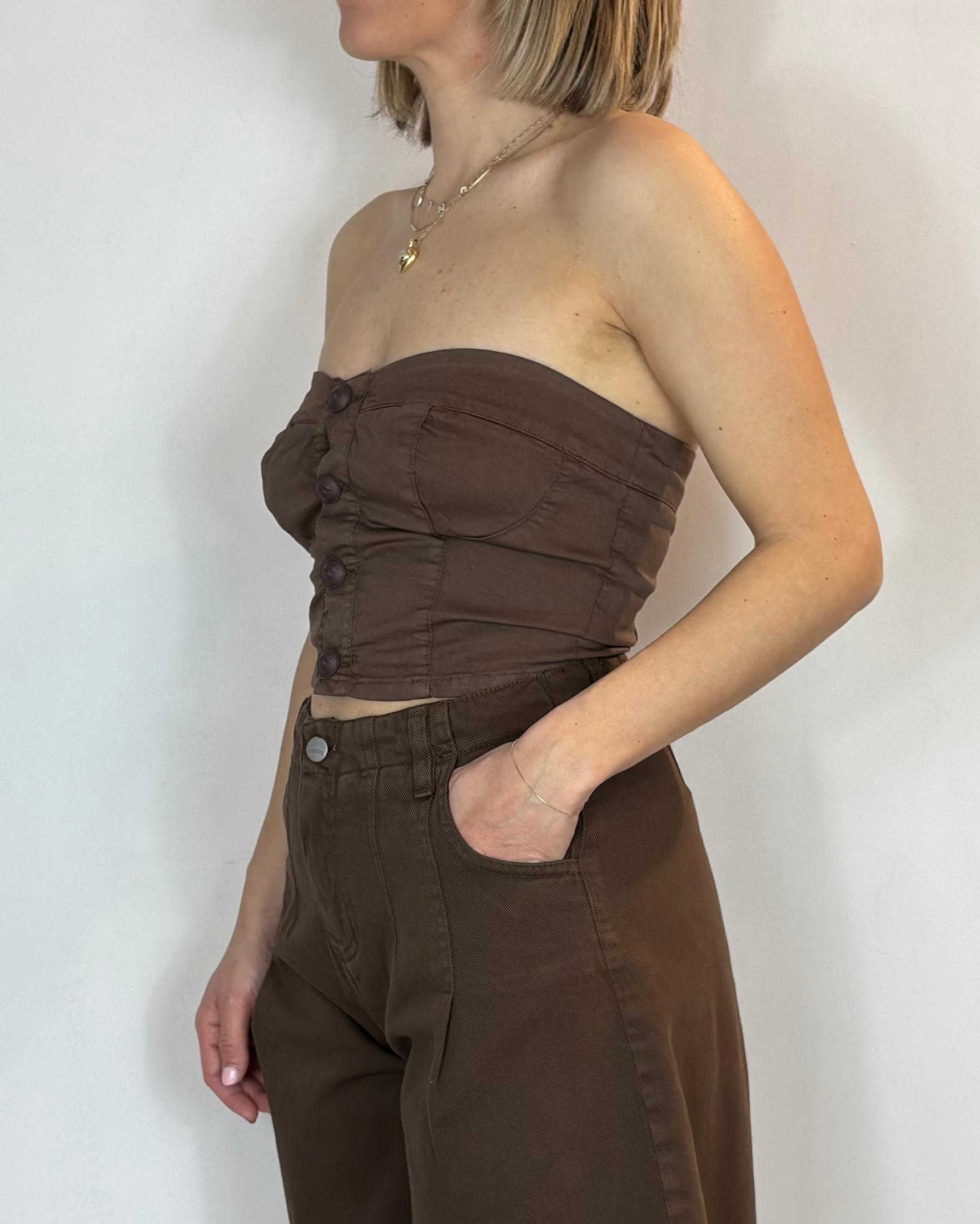 Top Cocoa Over-D Woman