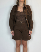 Top Cocoa Over-D Woman