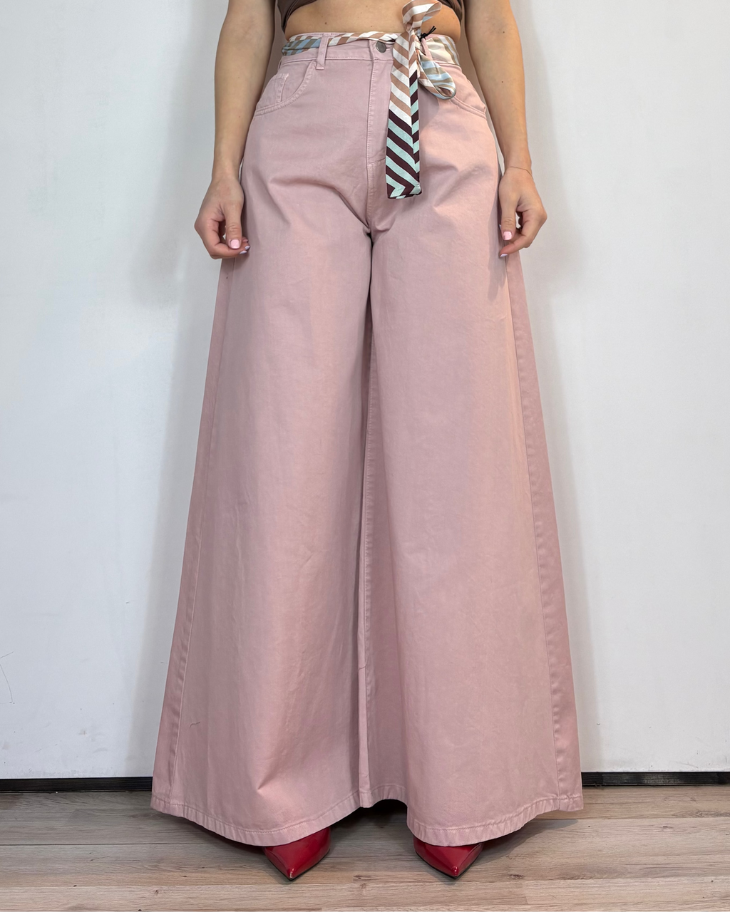 Jeans Foulard Rosa Met