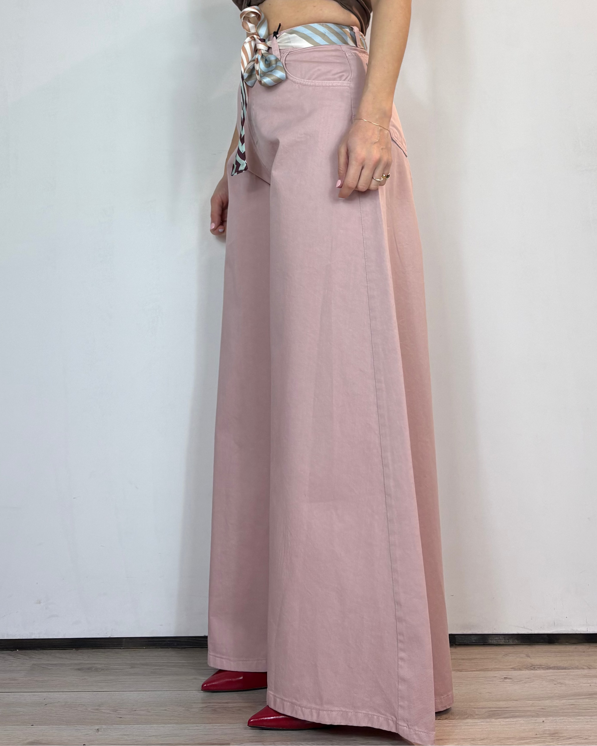 Jeans Foulard Rosa Met