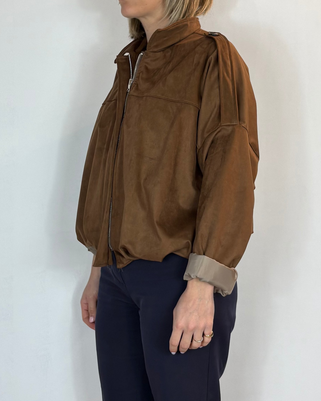 Bomber Ecocamoscio Saiph