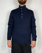 Maglia Mezza Zip & Bottoni Gianni Lupo