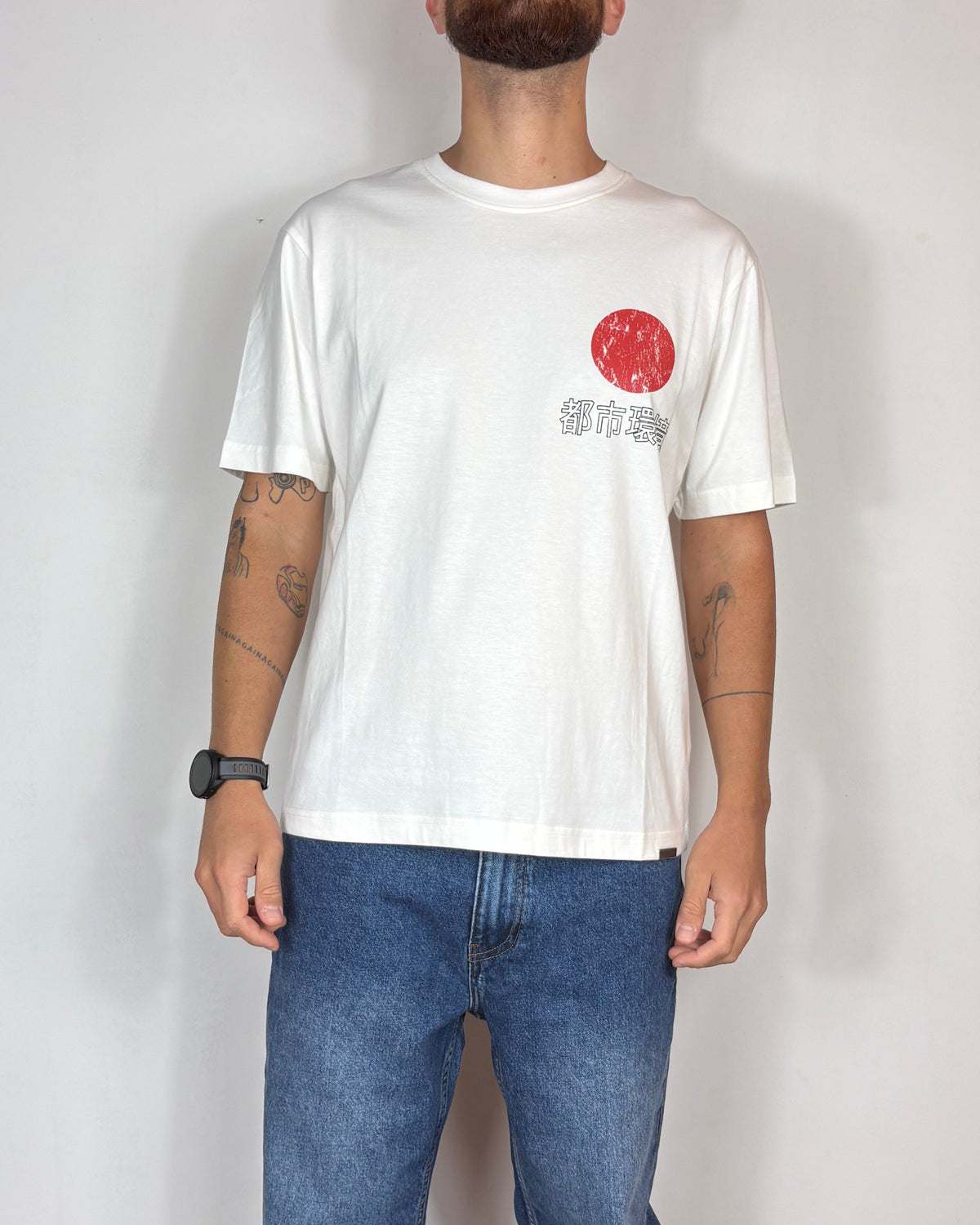 T-Shirt Japan Bianco Urban Ring