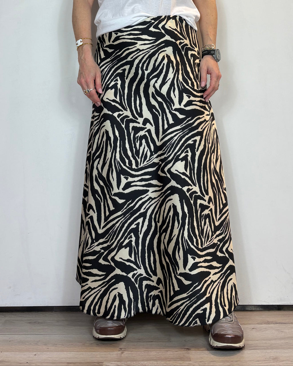 Gonna Raso Fantasia Animalier Moove