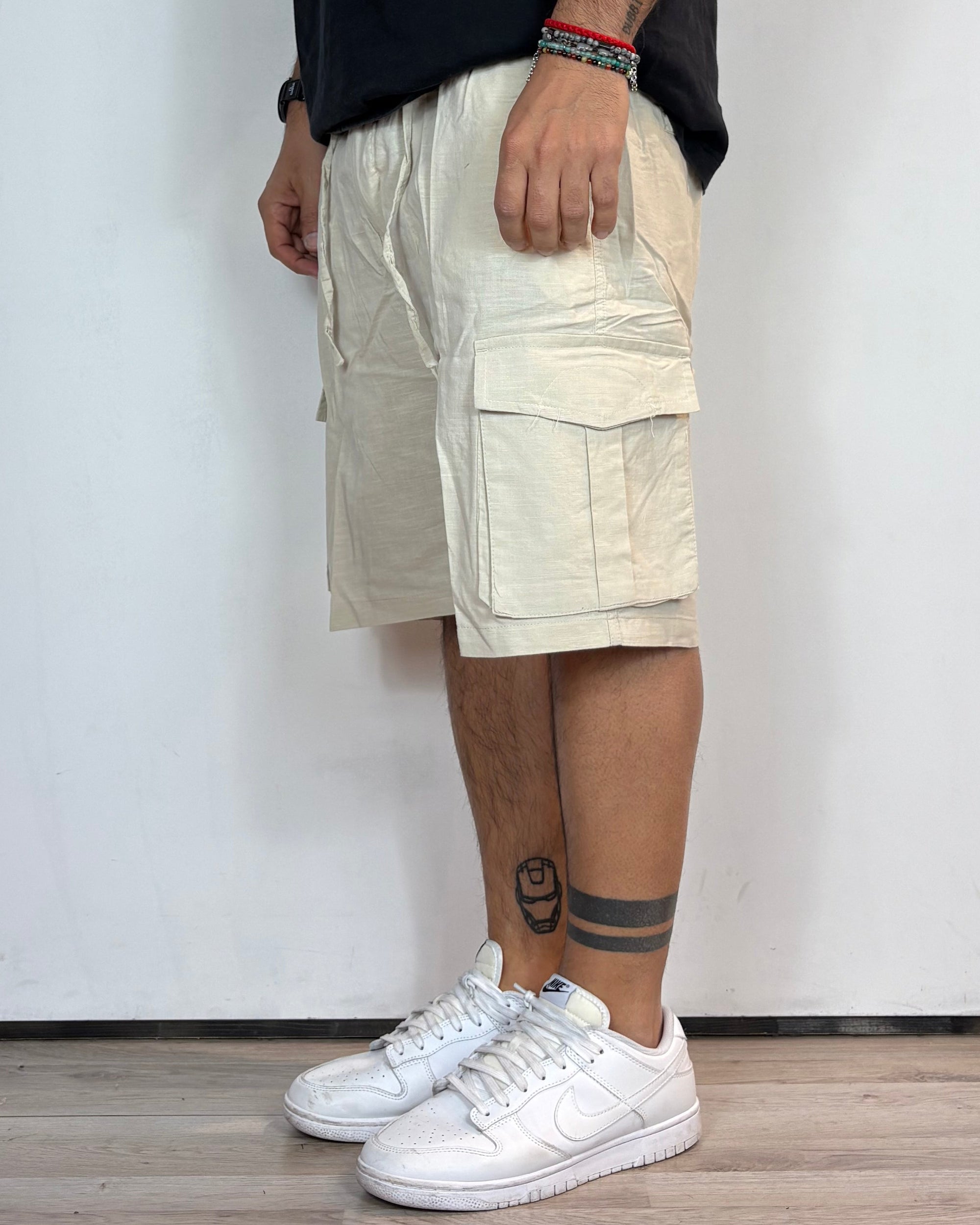 Bermuda Cargo Lino Beige Telamira