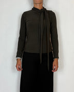 Maglia Viscosa Fiocco Moro Olivia Grey