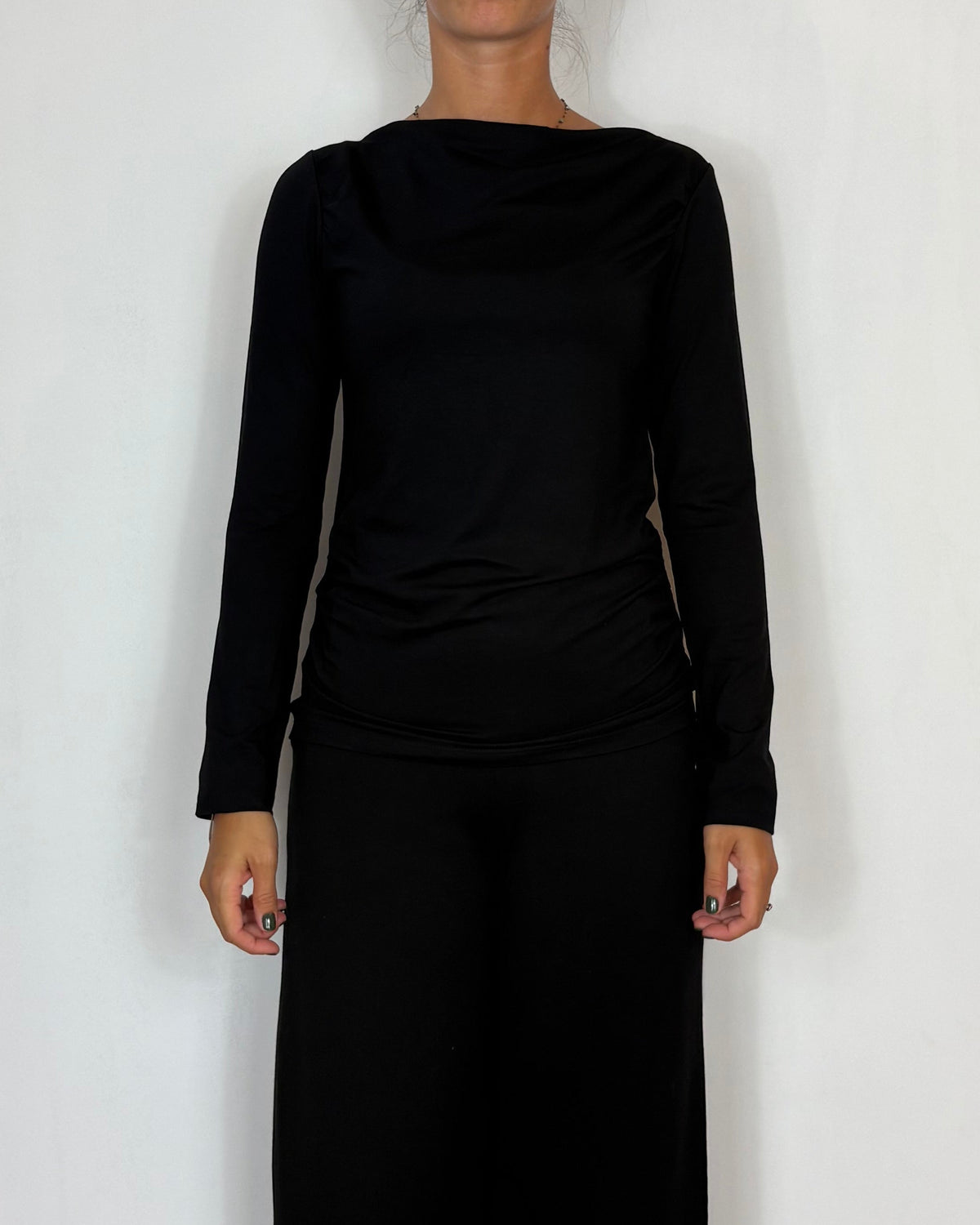 T-Shirt Barca Nero Olivia Grey