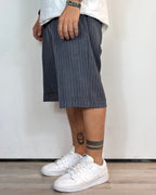 Bermuda Relaxed Gessato Over-D