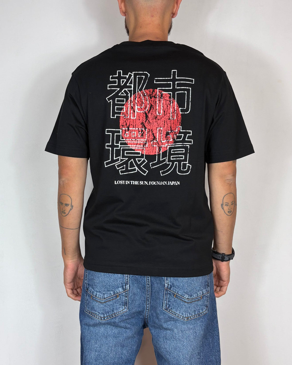 T-Shirt Japan Nero Urban Ring