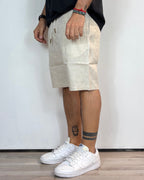 Bermuda Lino Beige Gianni Lupo