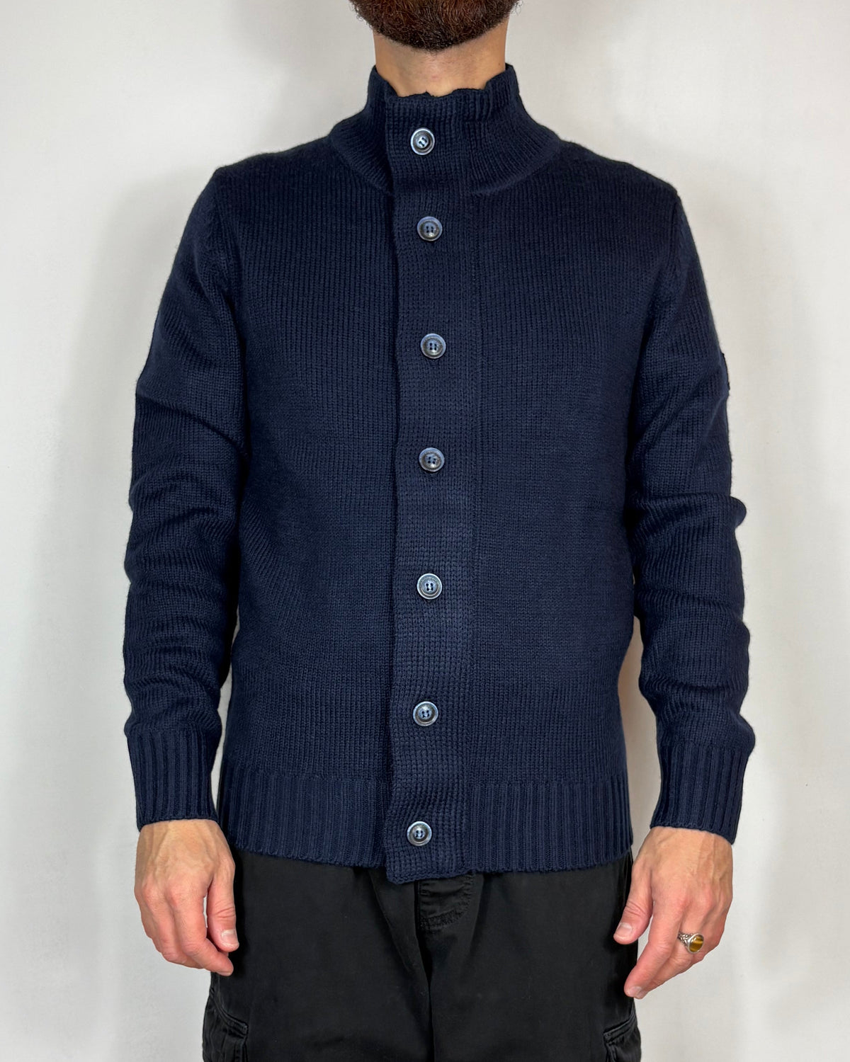 Maglia Cardigan Bottoni & Zip Gianni Lupo