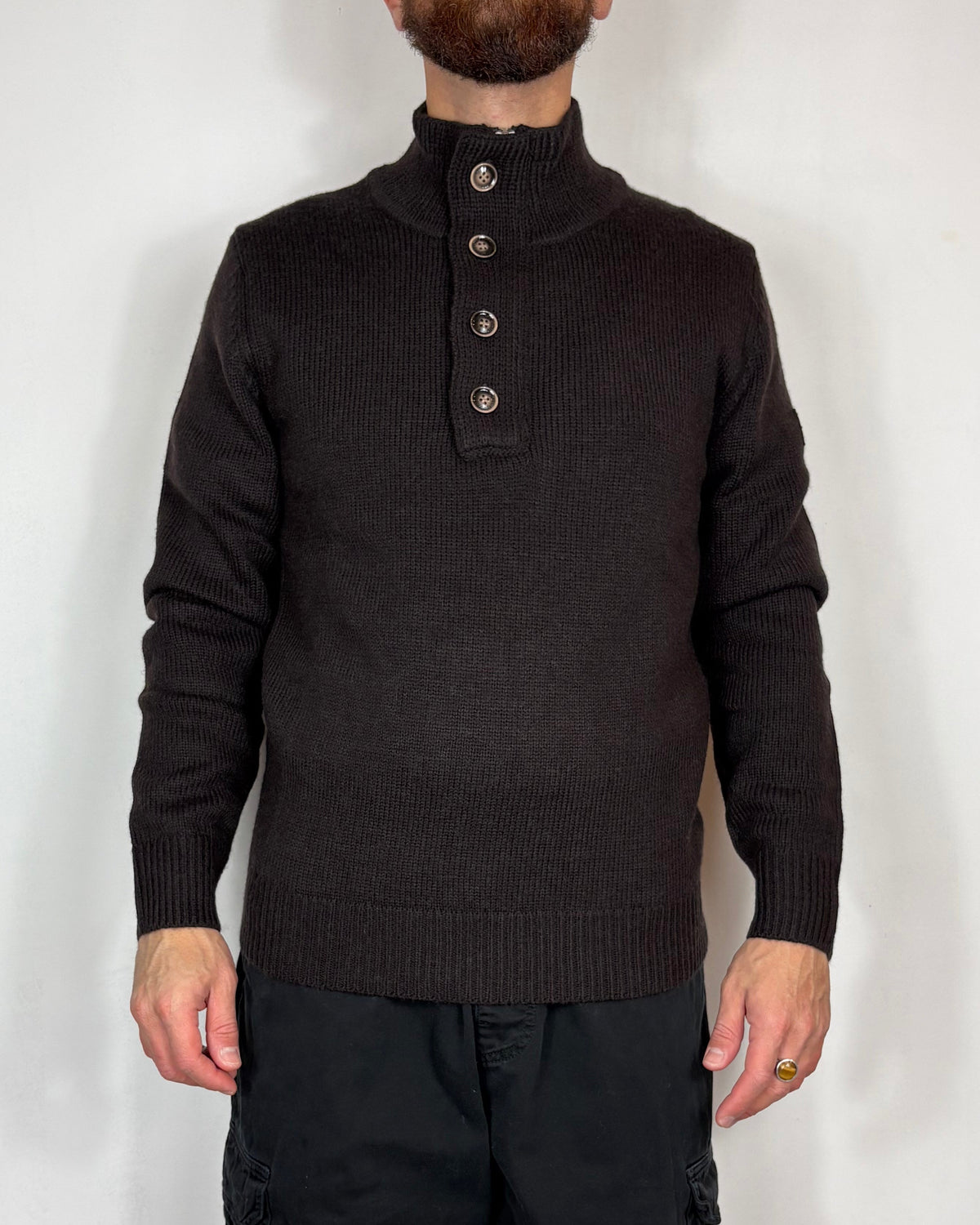 Maglia Mezza Zip & Bottoni Gianni Lupo