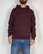 Felpa Cappuccio Bordeaux Urban Ring