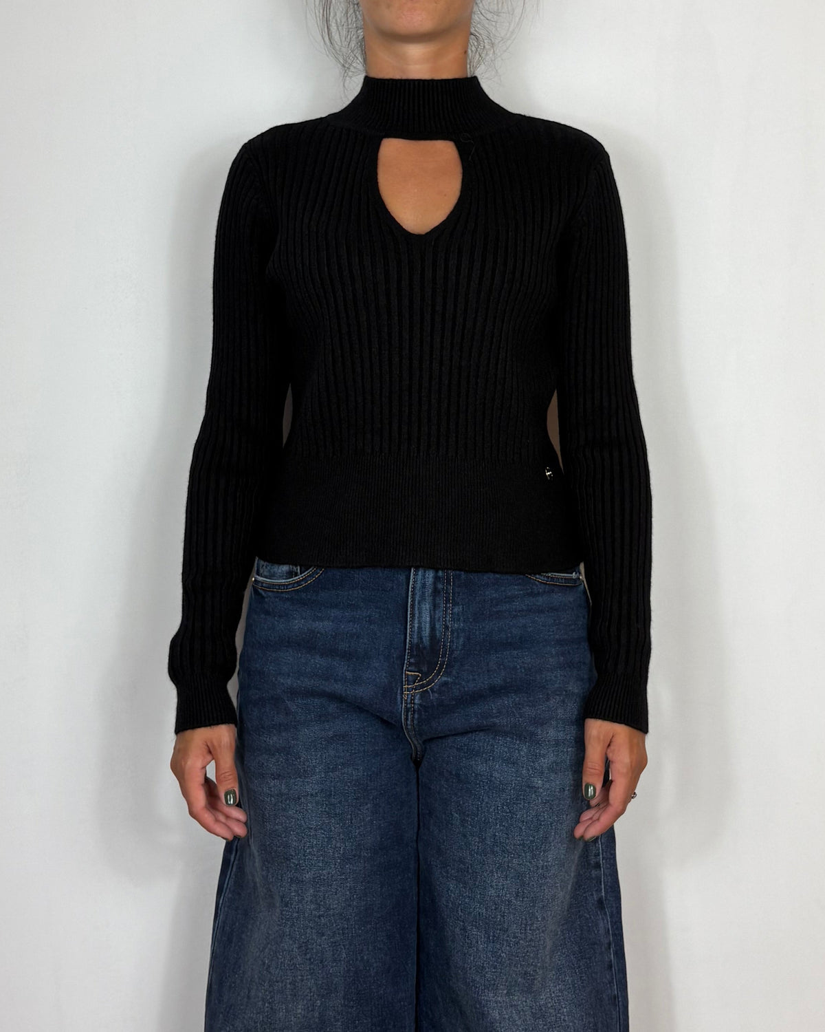 Maglia Costine Nero Met