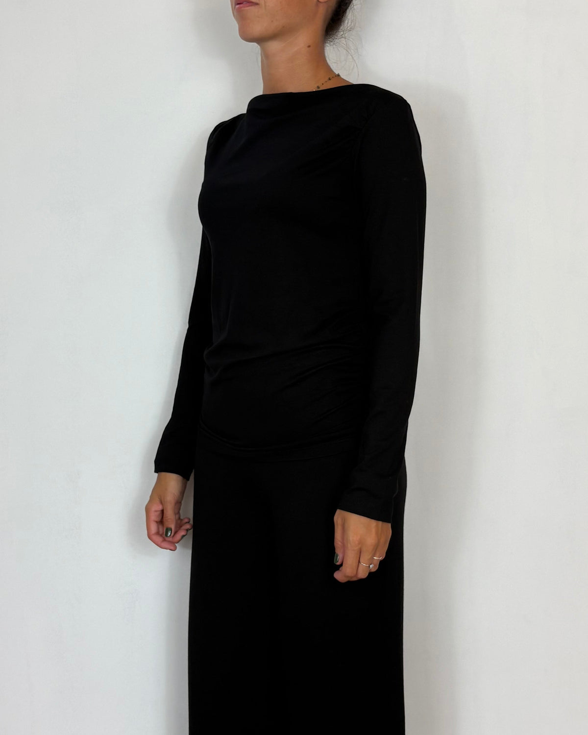 T-Shirt Barca Nero Olivia Grey