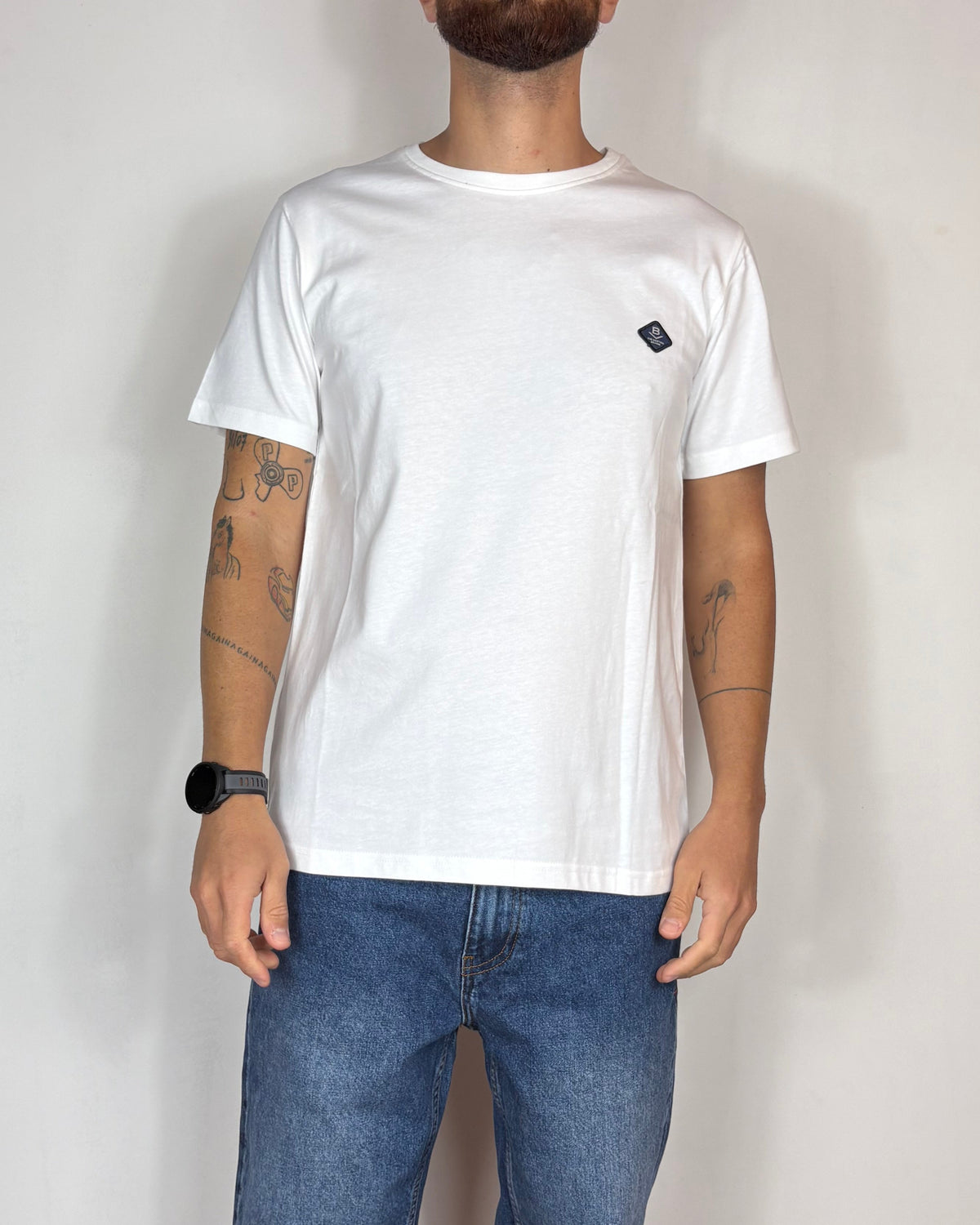 T-Shirt Corporate Bianco Boston