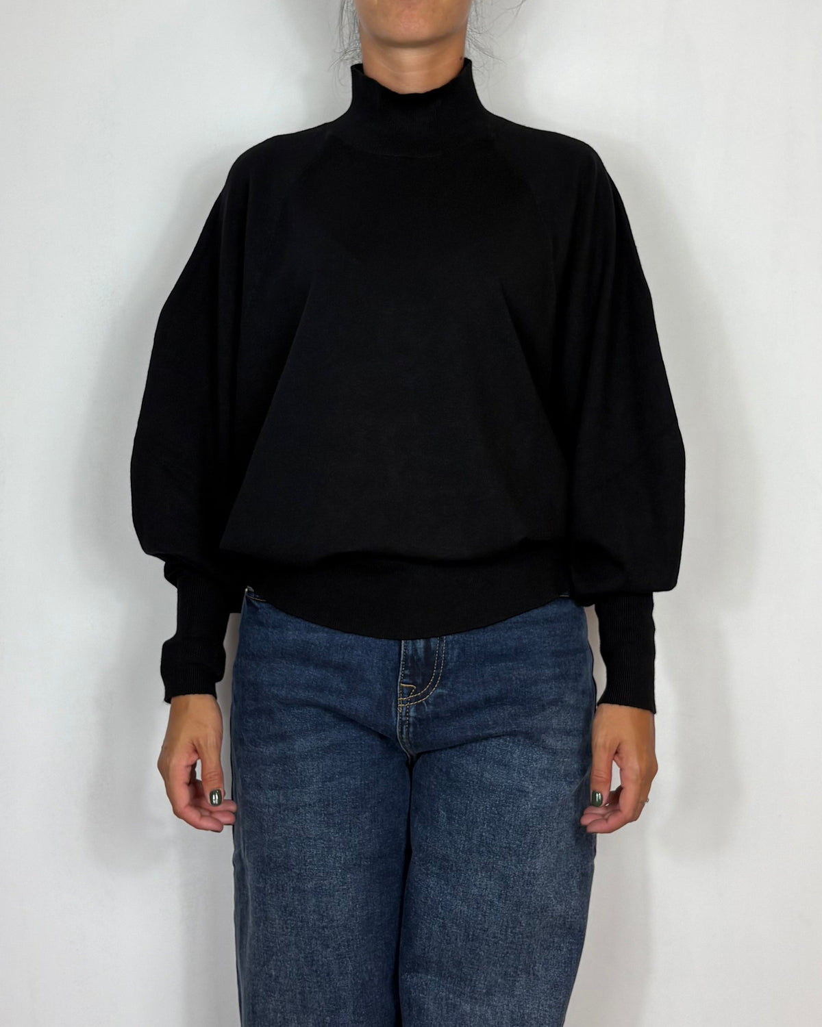 Maglia Lupetto Nero Met